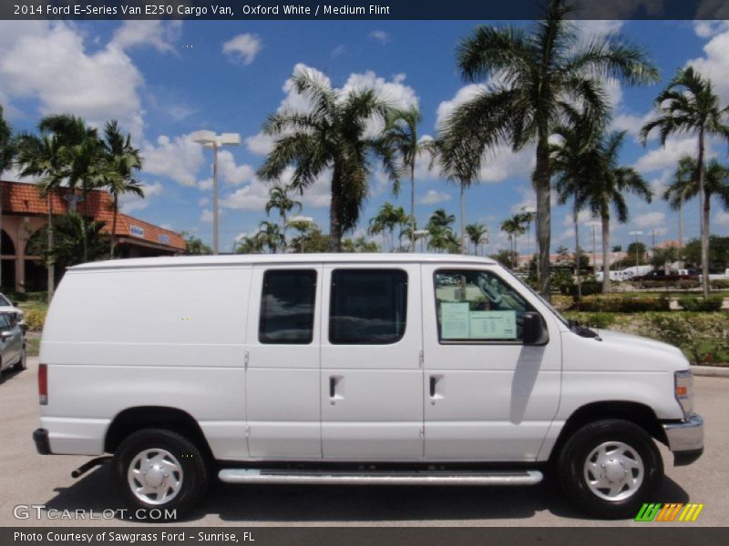 Oxford White / Medium Flint 2014 Ford E-Series Van E250 Cargo Van