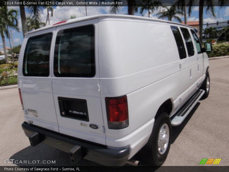 Oxford White / Medium Flint 2014 Ford E-Series Van E250 Cargo Van