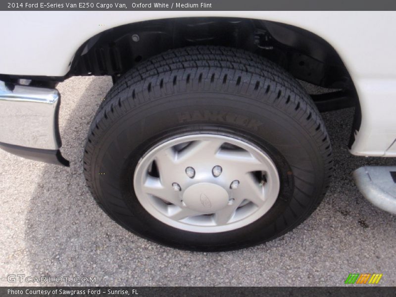 Oxford White / Medium Flint 2014 Ford E-Series Van E250 Cargo Van