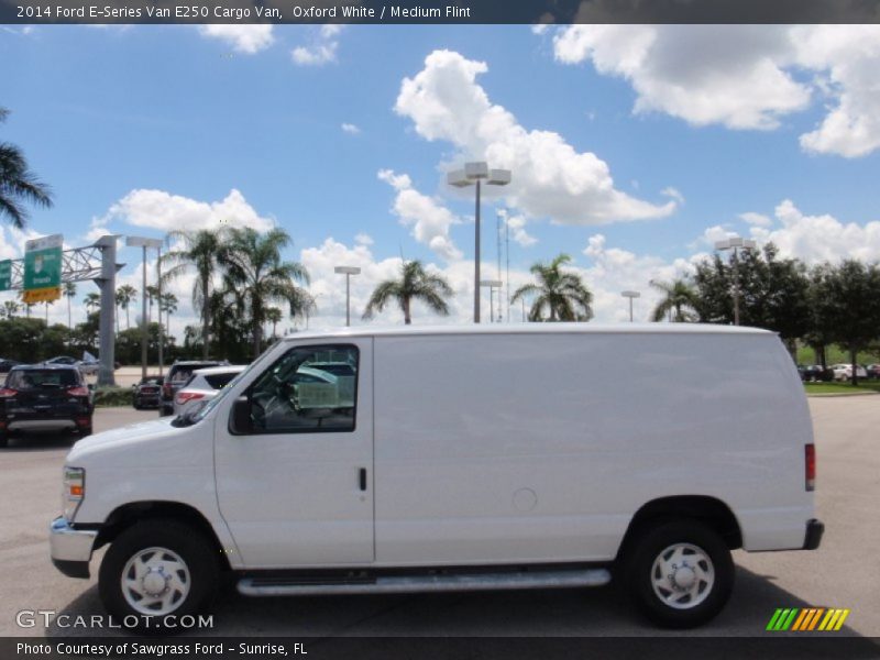 Oxford White / Medium Flint 2014 Ford E-Series Van E250 Cargo Van