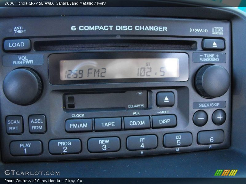 Sahara Sand Metallic / Ivory 2006 Honda CR-V SE 4WD