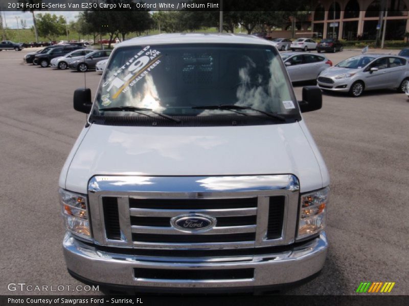 Oxford White / Medium Flint 2014 Ford E-Series Van E250 Cargo Van