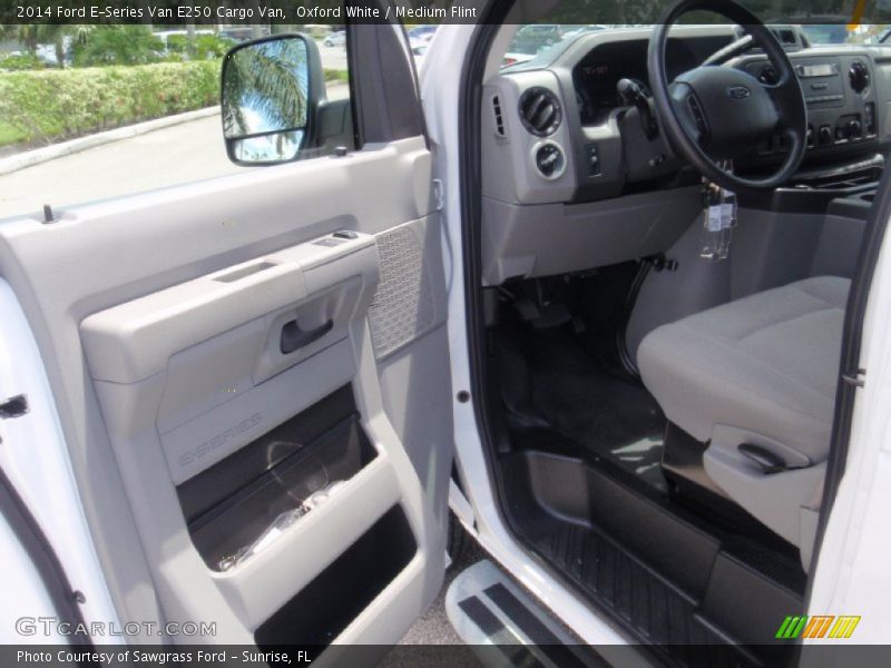 Oxford White / Medium Flint 2014 Ford E-Series Van E250 Cargo Van