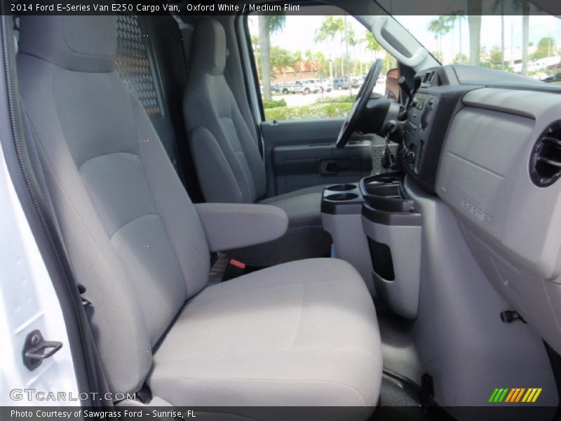 Oxford White / Medium Flint 2014 Ford E-Series Van E250 Cargo Van