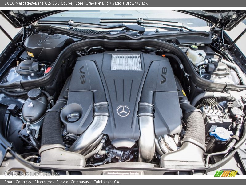  2016 CLS 550 Coupe Engine - 4.7 Liter DI Twin-Turbocharged DOHC 32-Valve VVT V8