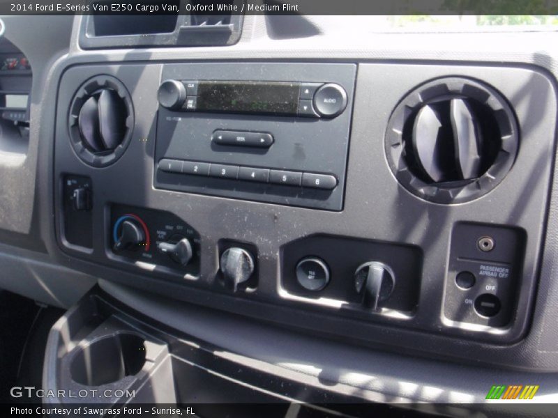 Oxford White / Medium Flint 2014 Ford E-Series Van E250 Cargo Van