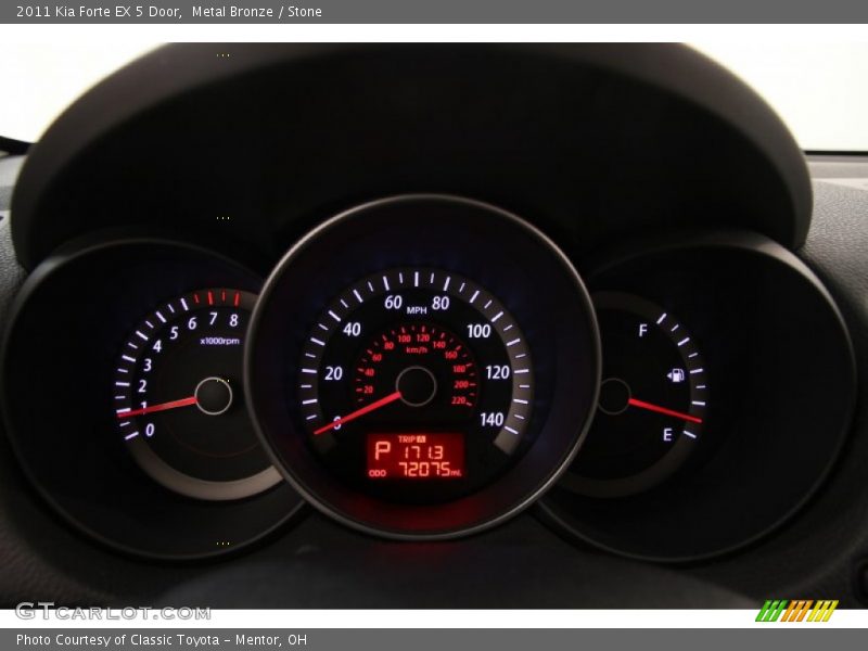 Metal Bronze / Stone 2011 Kia Forte EX 5 Door
