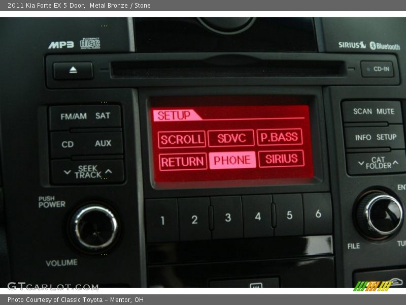 Metal Bronze / Stone 2011 Kia Forte EX 5 Door