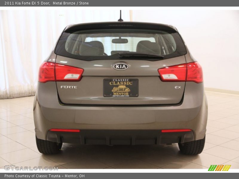 Metal Bronze / Stone 2011 Kia Forte EX 5 Door