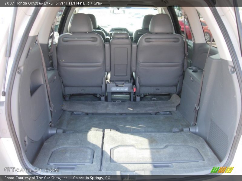 Silver Pearl Metallic / Gray 2007 Honda Odyssey EX-L