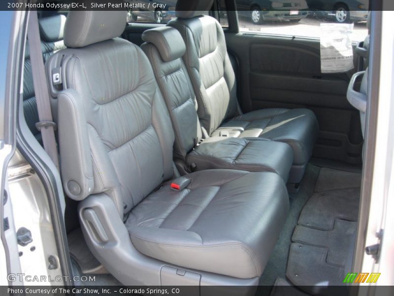 Silver Pearl Metallic / Gray 2007 Honda Odyssey EX-L