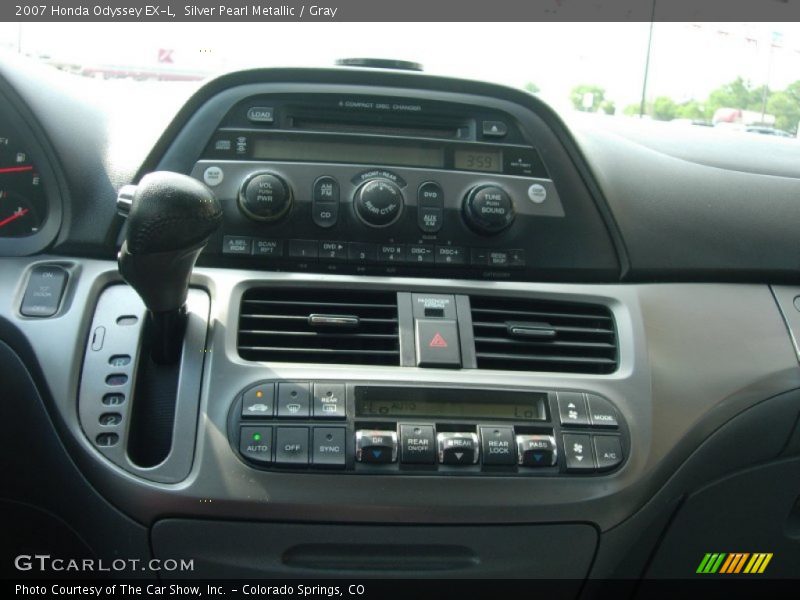Silver Pearl Metallic / Gray 2007 Honda Odyssey EX-L