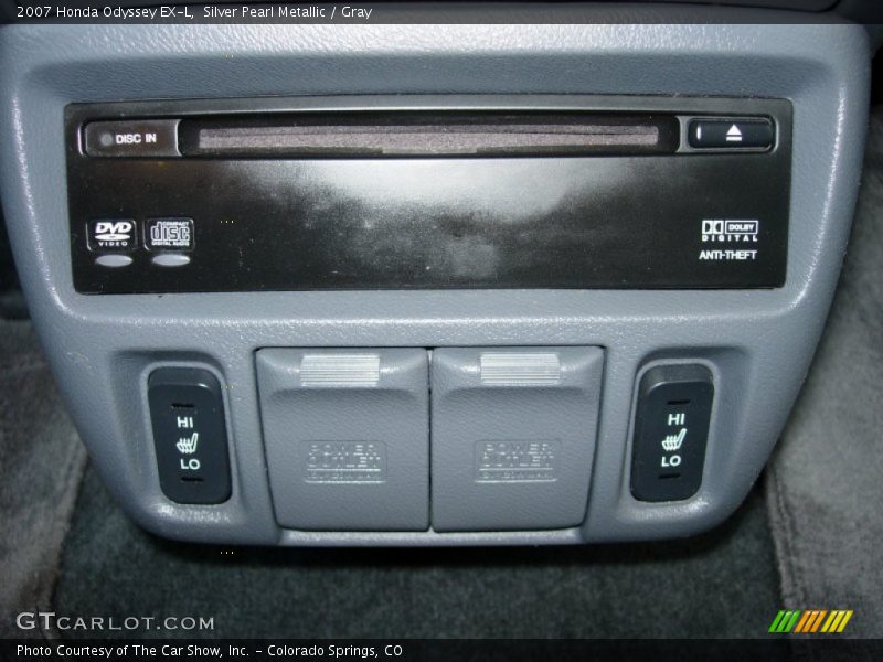 Silver Pearl Metallic / Gray 2007 Honda Odyssey EX-L