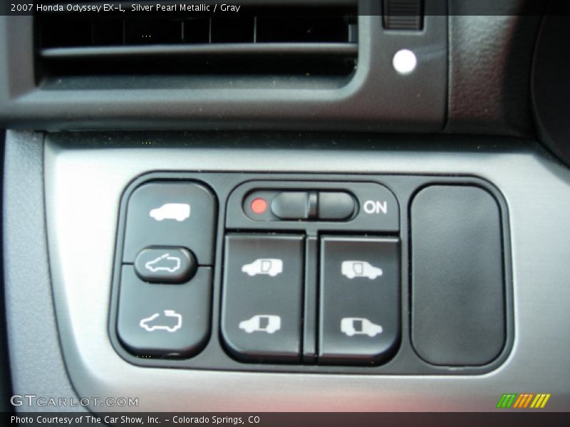 Silver Pearl Metallic / Gray 2007 Honda Odyssey EX-L