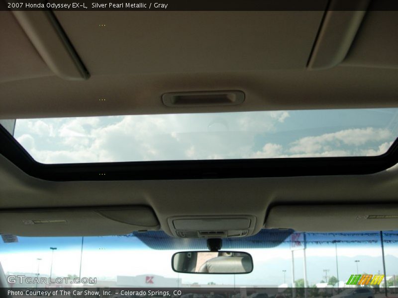 Silver Pearl Metallic / Gray 2007 Honda Odyssey EX-L