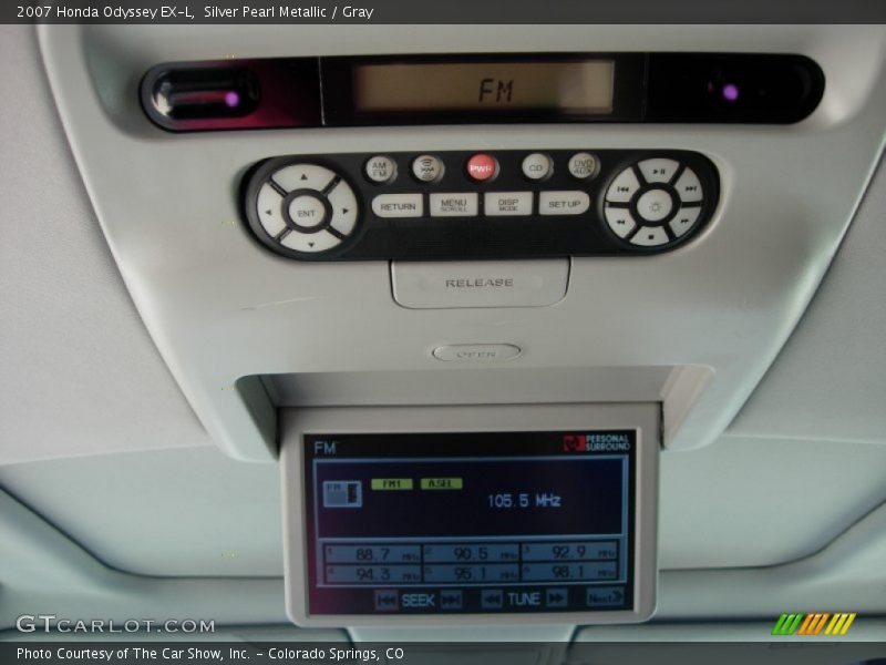 Silver Pearl Metallic / Gray 2007 Honda Odyssey EX-L