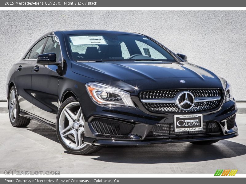 Night Black / Black 2015 Mercedes-Benz CLA 250