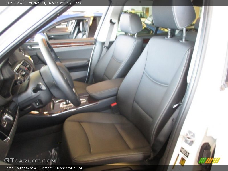 Alpine White / Black 2015 BMW X3 xDrive28i