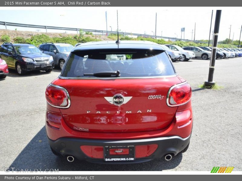 Chili Red / Carbon Black 2015 Mini Paceman Cooper S All4