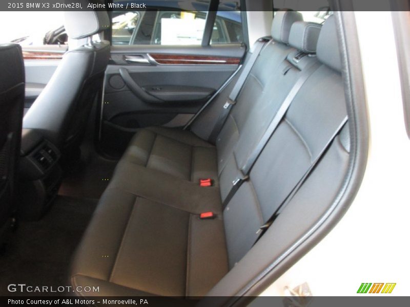 Alpine White / Black 2015 BMW X3 xDrive28i