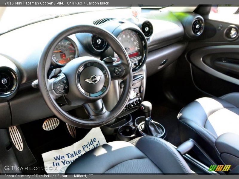 Chili Red / Carbon Black 2015 Mini Paceman Cooper S All4