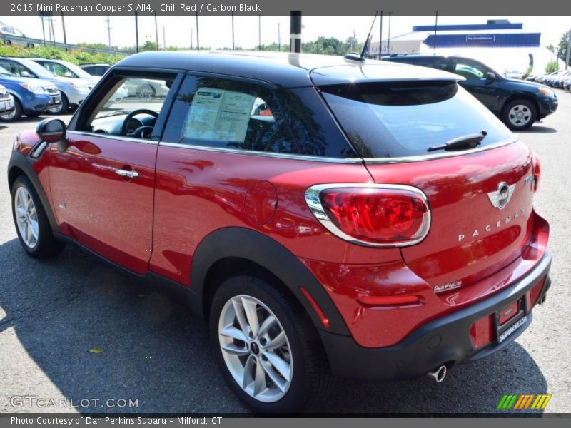 Chili Red / Carbon Black 2015 Mini Paceman Cooper S All4