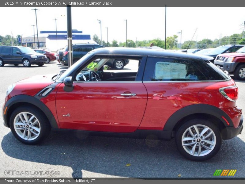 Chili Red / Carbon Black 2015 Mini Paceman Cooper S All4