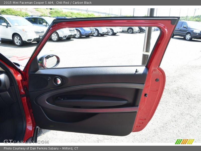 Chili Red / Carbon Black 2015 Mini Paceman Cooper S All4