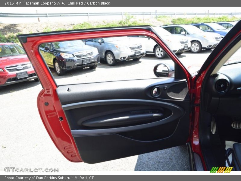 Chili Red / Carbon Black 2015 Mini Paceman Cooper S All4