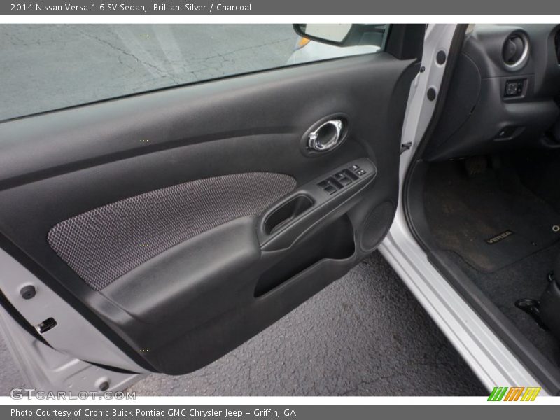 Brilliant Silver / Charcoal 2014 Nissan Versa 1.6 SV Sedan