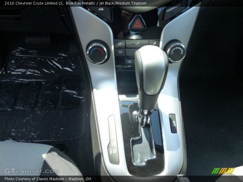 Blue Ray Metallic / Jet Black/Medium Titanium 2016 Chevrolet Cruze Limited LS