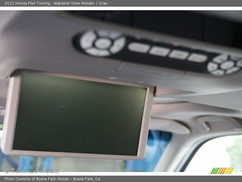 Alabaster Silver Metallic / Gray 2012 Honda Pilot Touring