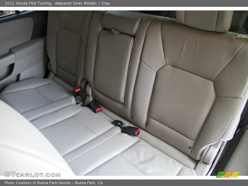 Alabaster Silver Metallic / Gray 2012 Honda Pilot Touring