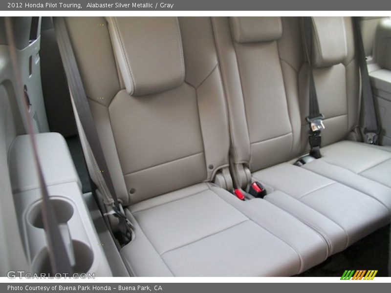 Alabaster Silver Metallic / Gray 2012 Honda Pilot Touring