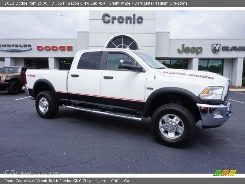 Bright White / Dark Slate/Medium Graystone 2011 Dodge Ram 2500 HD Power Wagon Crew Cab 4x4