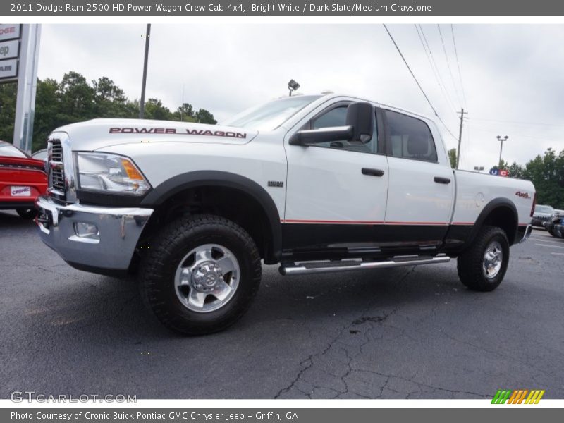 Bright White / Dark Slate/Medium Graystone 2011 Dodge Ram 2500 HD Power Wagon Crew Cab 4x4