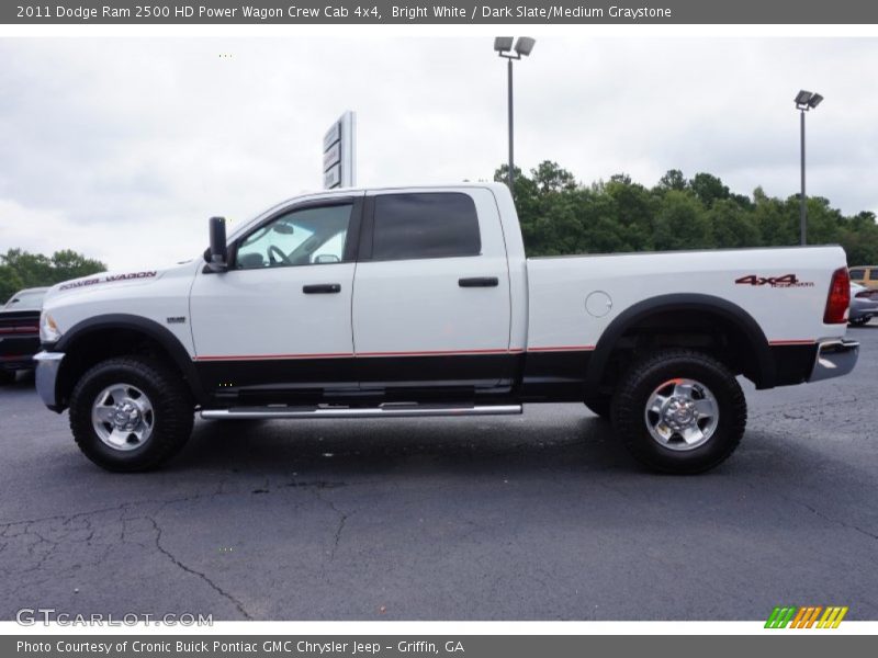 Bright White / Dark Slate/Medium Graystone 2011 Dodge Ram 2500 HD Power Wagon Crew Cab 4x4