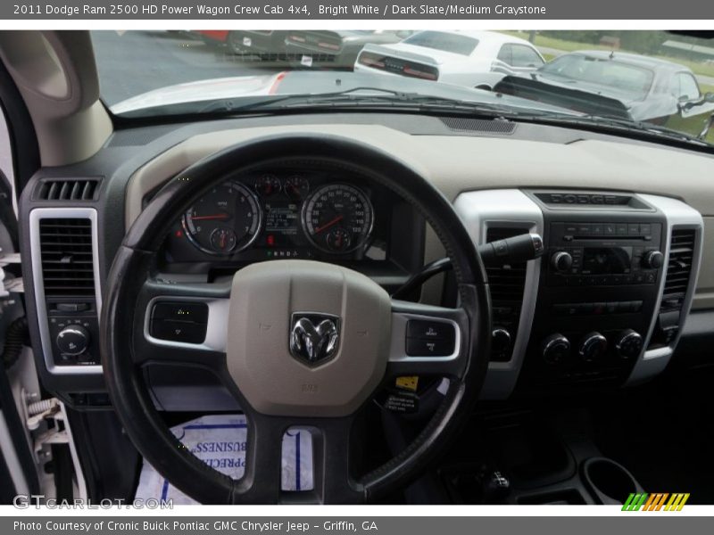 Bright White / Dark Slate/Medium Graystone 2011 Dodge Ram 2500 HD Power Wagon Crew Cab 4x4
