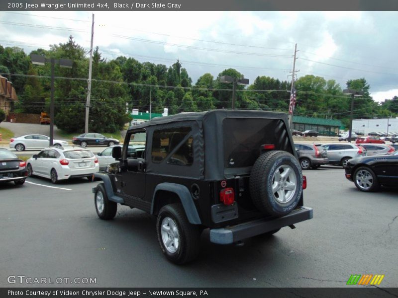 Black / Dark Slate Gray 2005 Jeep Wrangler Unlimited 4x4