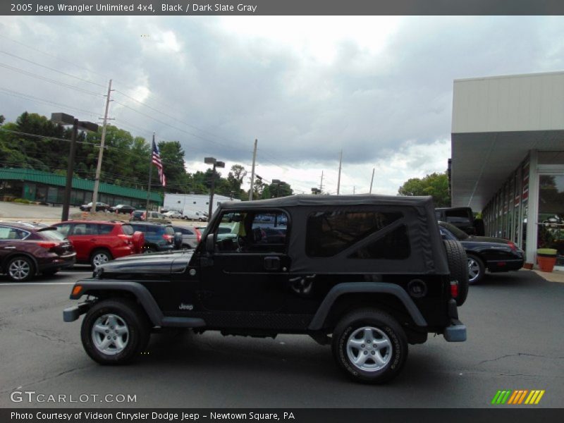 Black / Dark Slate Gray 2005 Jeep Wrangler Unlimited 4x4