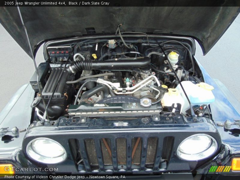  2005 Wrangler Unlimited 4x4 Engine - 4.0 Liter OHV 12-Valve Inline 6 Cylinder