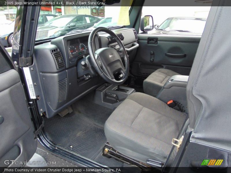  2005 Wrangler Unlimited 4x4 Dark Slate Gray Interior