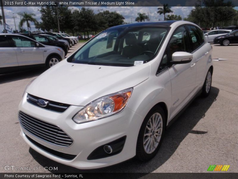 Front 3/4 View of 2015 C-Max Hybrid SEL