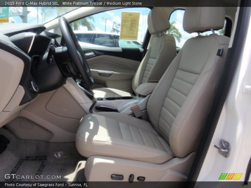 Front Seat of 2015 C-Max Hybrid SEL