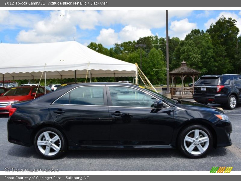 Attitude Black Metallic / Black/Ash 2012 Toyota Camry SE