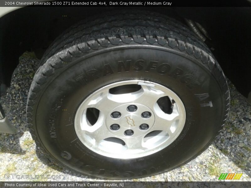 Dark Gray Metallic / Medium Gray 2004 Chevrolet Silverado 1500 Z71 Extended Cab 4x4
