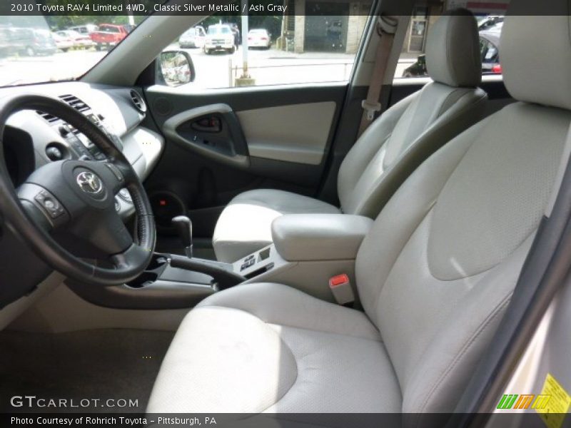 Classic Silver Metallic / Ash Gray 2010 Toyota RAV4 Limited 4WD