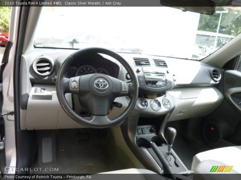 Classic Silver Metallic / Ash Gray 2010 Toyota RAV4 Limited 4WD