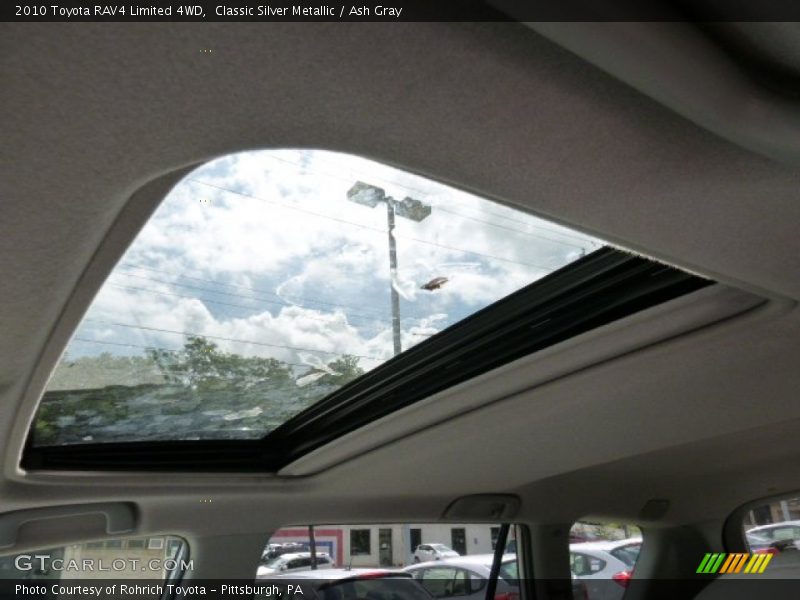 Classic Silver Metallic / Ash Gray 2010 Toyota RAV4 Limited 4WD