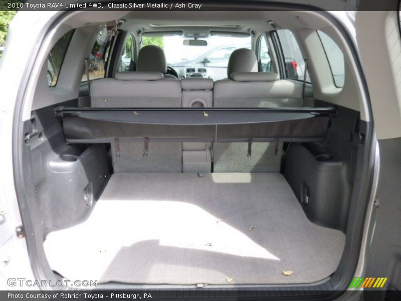 Classic Silver Metallic / Ash Gray 2010 Toyota RAV4 Limited 4WD